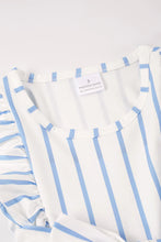 Load image into Gallery viewer, Blue Striped Mommy and Me Dress
