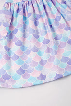 Load image into Gallery viewer, Mermaid Scale Pocket Dress
