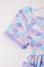 Load image into Gallery viewer, Mermaid Scale Pocket Dress
