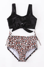 Load image into Gallery viewer, Leopard Mommy &amp; Me Bikini- Women&#39;s
