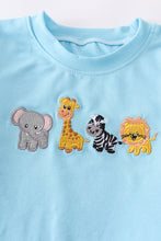 Load image into Gallery viewer, Boy&#39;s Zoo Animals Shorts Set
