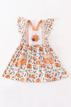 Load image into Gallery viewer, Pumpkin Floral Dress
