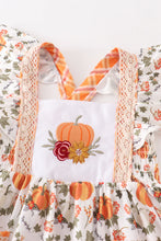 Load image into Gallery viewer, Pumpkin Floral Dress
