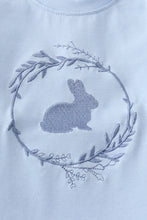 Load image into Gallery viewer, Boys Blue Bunny Applique Shirt
