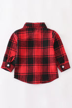 Load image into Gallery viewer, Red Plaid Flannel Button Down
