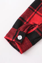 Load image into Gallery viewer, Red Plaid Flannel Button Down
