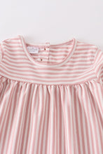 Load image into Gallery viewer, Pink Stripe Pocket Dress
