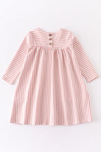 Load image into Gallery viewer, Pink Stripe Pocket Dress
