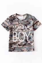 Load image into Gallery viewer, Camo Mama&#39;s Boy Shirt
