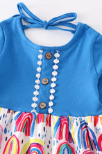 Load image into Gallery viewer, Blue Rainbow Dress
