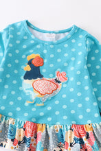 Load image into Gallery viewer, Chicken Applique Ruffle Pants Set
