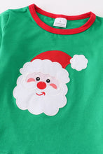 Load image into Gallery viewer, Santa Applique Pajamas
