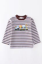 Load image into Gallery viewer, Animal Train Applique Boys Shirt
