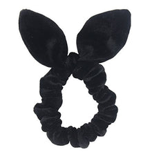 Load image into Gallery viewer, Velvet Bunny Ear Scrunchie
