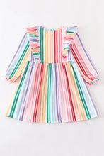 Load image into Gallery viewer, Rainbow Striped Dress
