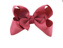 Load image into Gallery viewer, Large Grosgrain Bow 5.5”
