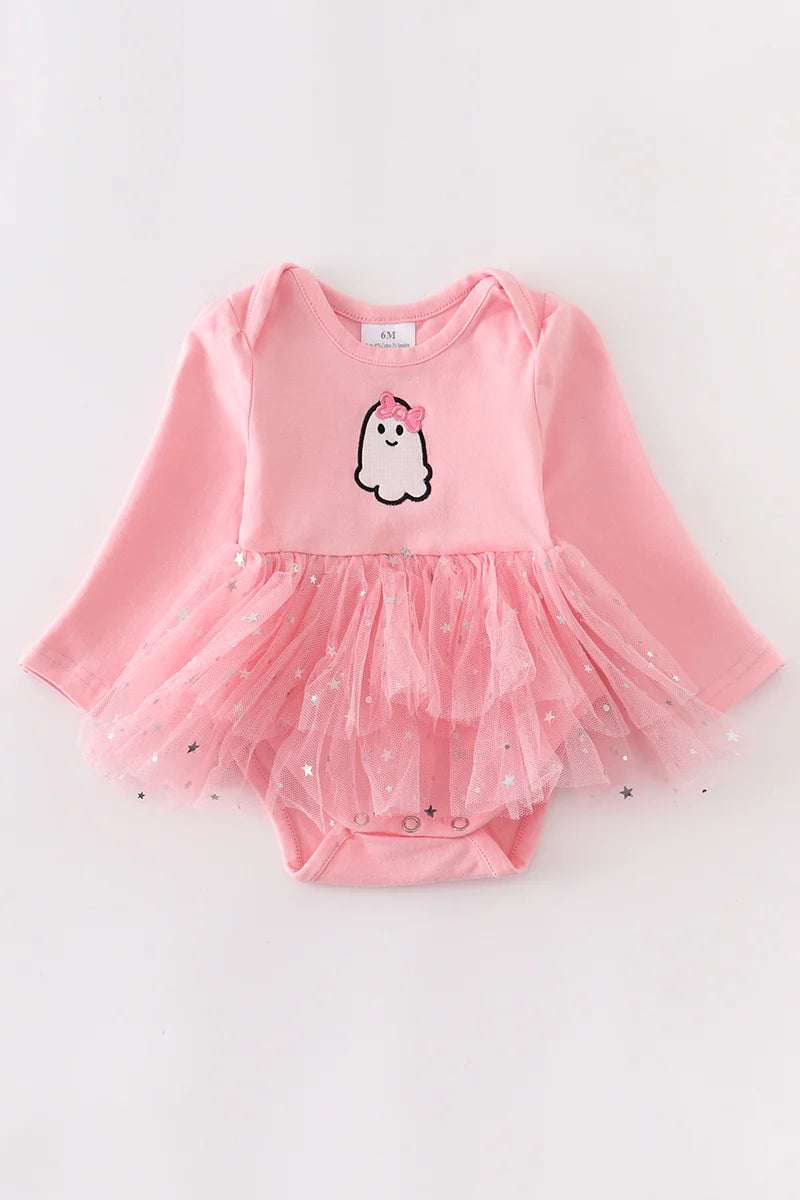 Ghost Tutu Baby Romper