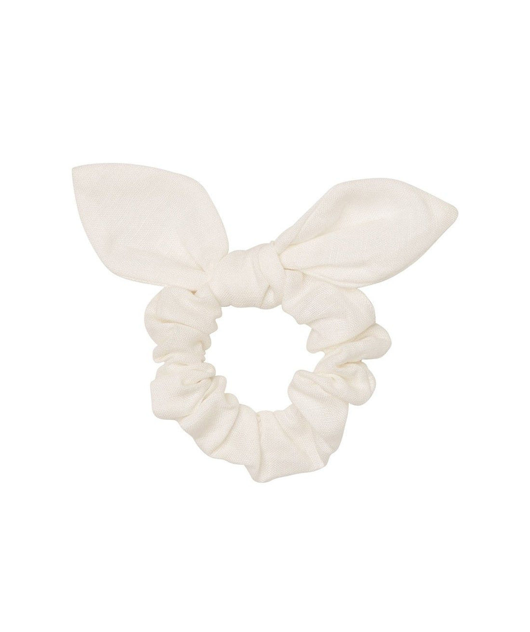 Velvet Bunny Ear Scrunchie