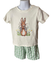 Load image into Gallery viewer, Rabbit Applique Boys Shorts Set
