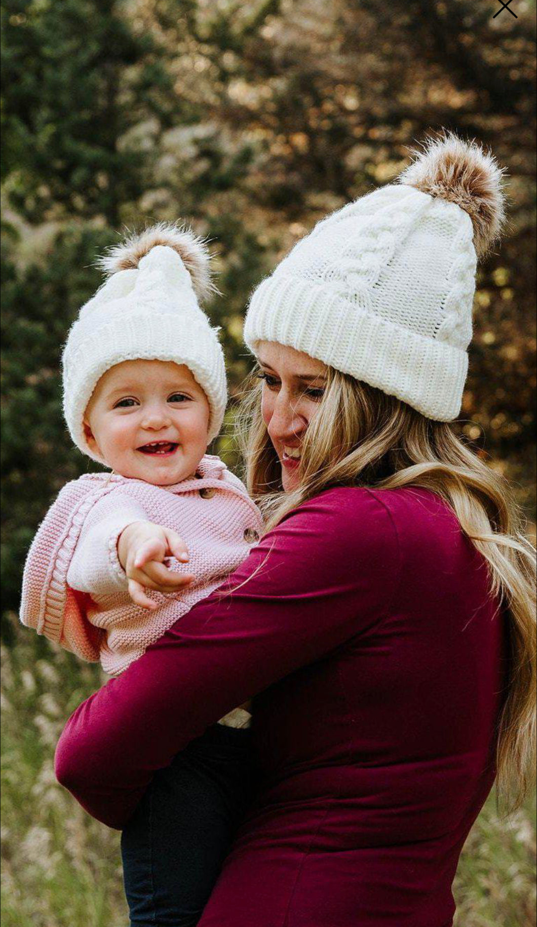 Pom Pom Hat- Adult Size